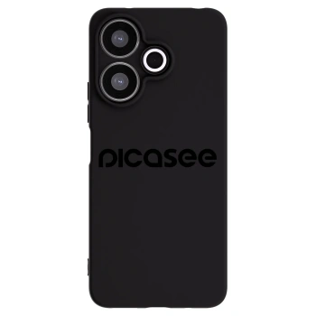 Picasee silikonový černý obal pro Xiaomi Redmi 13 4G - Picasee - new logo - black