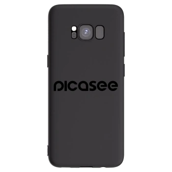 Picasee silikonový černý obal pro Samsung Galaxy S8 G950F - Picasee - new logo - black