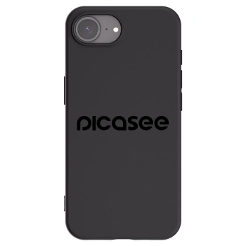 Picasee silikonový černý obal pro Apple iPhone 16e - Picasee - new logo - black