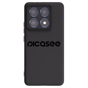 Picasee silikonový černý obal pro Xiaomi 14T Pro - Picasee - new logo - black