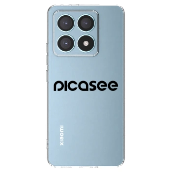 Picasee silikonový průhledný obal pro Xiaomi 14T Pro - Picasee - new logo - black