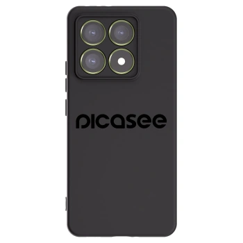Picasee silikonový černý obal pro Xiaomi 14T - Picasee - new logo - black