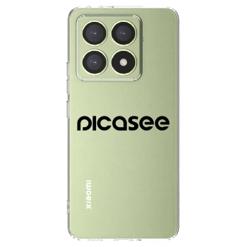 Picasee silikonový průhledný obal pro Xiaomi 14T - Picasee - new logo - black