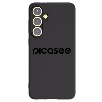 Picasee silikonový černý obal pro Samsung Galaxy S24 FE S721B - Picasee - new logo - black