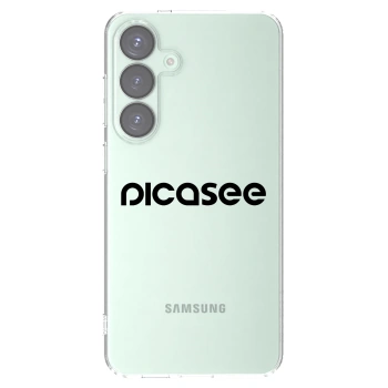 Picasee silikonový průhledný obal pro Samsung Galaxy S25+ 5G - Picasee - new logo - black