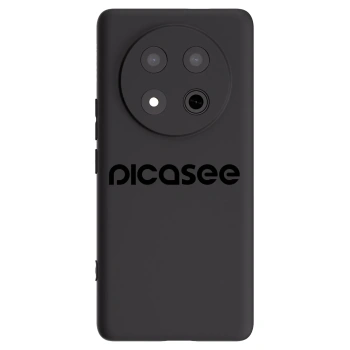 Picasee silikonový černý obal pro Honor Magic7 Lite 5G - Picasee - new logo - black