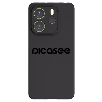 Picasee silikonový černý obal pro Xiaomi Redmi Note 14 4G - Picasee - new logo - black