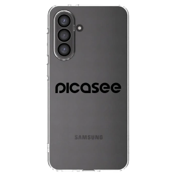 Picasee silikonový průhledný obal pro Samsung Galaxy A56 5G A566B - Picasee - new logo - black