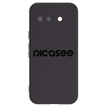 Picasee silikonový černý obal pro Google Pixel 9a - Picasee - new logo - black