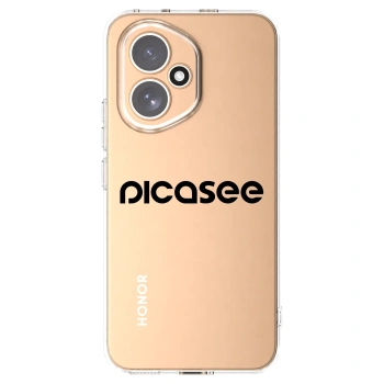Picasee silikonový průhledný obal pro Honor 400 5G - Picasee - new logo - black