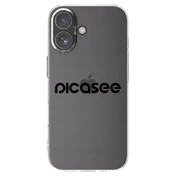 Picasee silikonový průhledný obal pro Apple iPhone 17 - Picasee - new logo - black