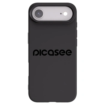 Picasee silikonový černý obal pro Apple iPhone Air - Picasee - new logo - black