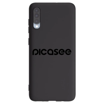 Picasee silikonový černý obal pro Samsung Galaxy A70 A705F - Picasee - new logo - black