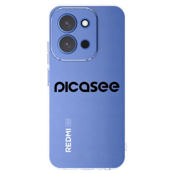 Picasee silikonový průhledný obal pro Xiaomi Redmi 15C 4G - Picasee - new logo - black