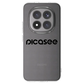 Picasee silikonový průhledný obal pro Xiaomi Redmi Note 15 Pro+ - Picasee - new logo - black