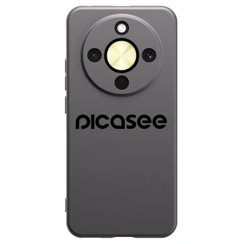 Picasee silikonový černý obal pro Honor Magic8 Lite 5G - Picasee - new logo - black
