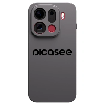 Picasee silikonový černý obal pro OPPO Find X9 Pro - Picasee - new logo - black