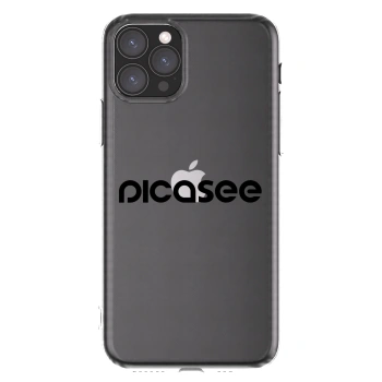 Picasee silikonový průhledný obal pro Apple iPhone 11 Pro - Picasee - new logo - black