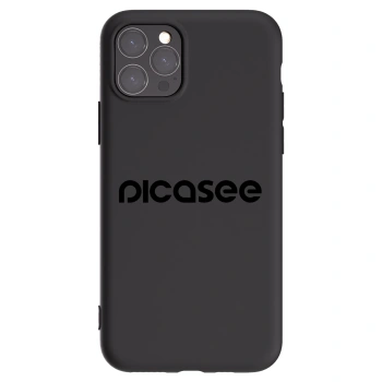 Picasee silikonový černý obal pro Apple iPhone 11 Pro - Picasee - new logo - black