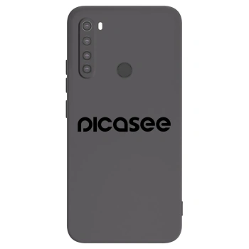Picasee silikonový černý obal pro Xiaomi Redmi Note 8 - Picasee - new logo - black