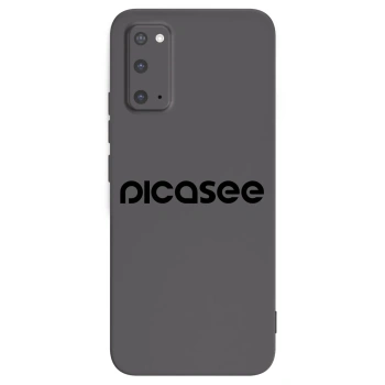 Picasee silikonový černý obal pro Samsung Galaxy S20 G980F - Picasee - new logo - black