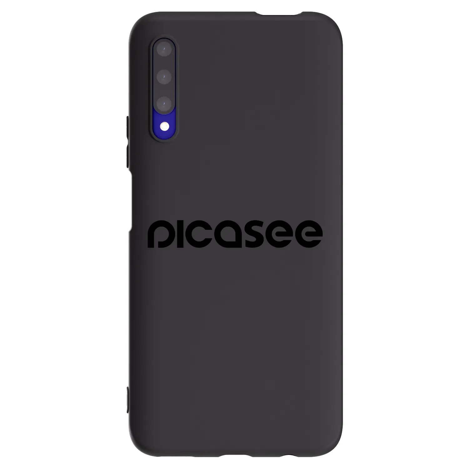 Picasee silikonový černý obal pro Honor 9X Pro - Picasee - new logo - black