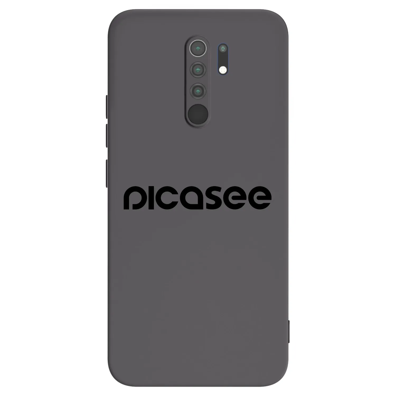 Picasee silikonový černý obal pro Xiaomi Redmi 9 - Picasee - new logo - black