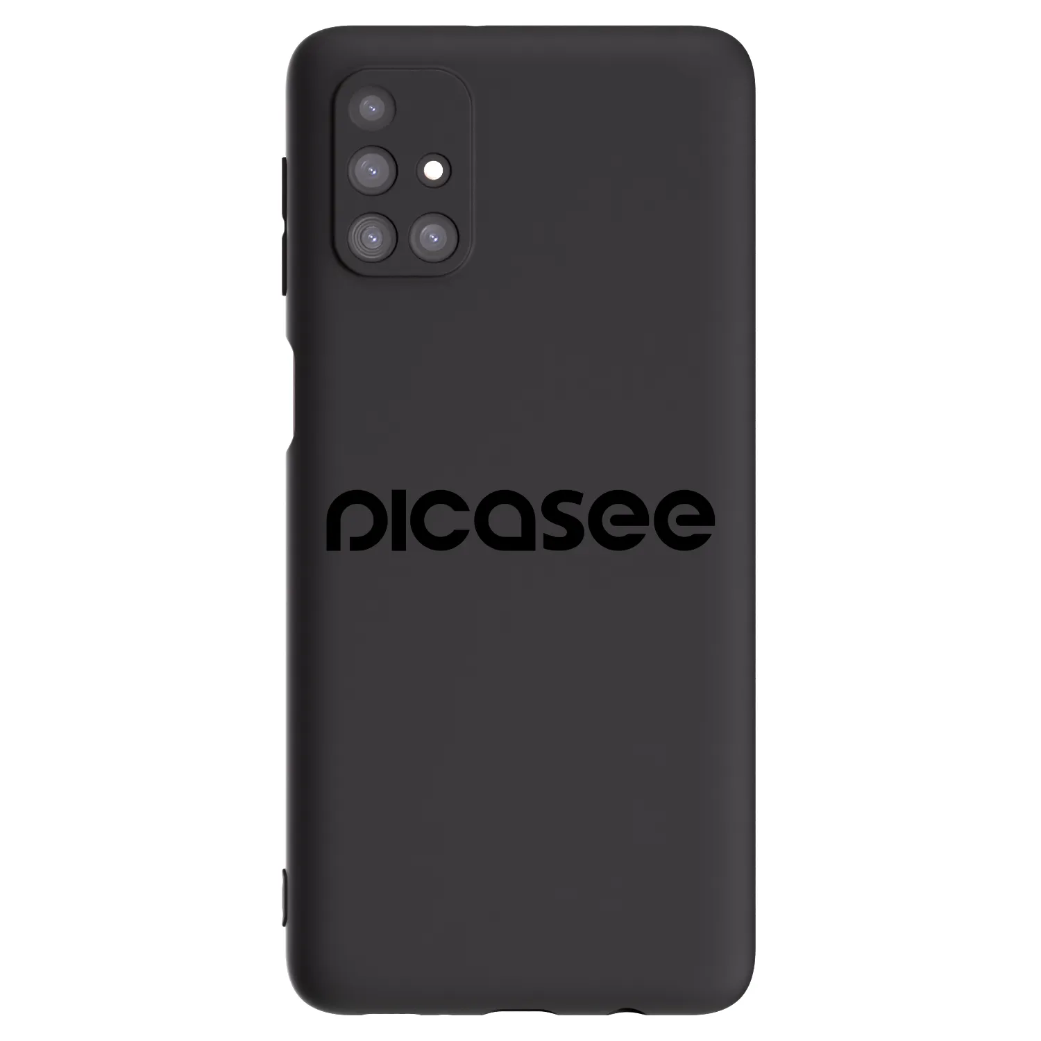 Picasee silikonový černý obal pro Samsung Galaxy M31s - Picasee - new logo - black