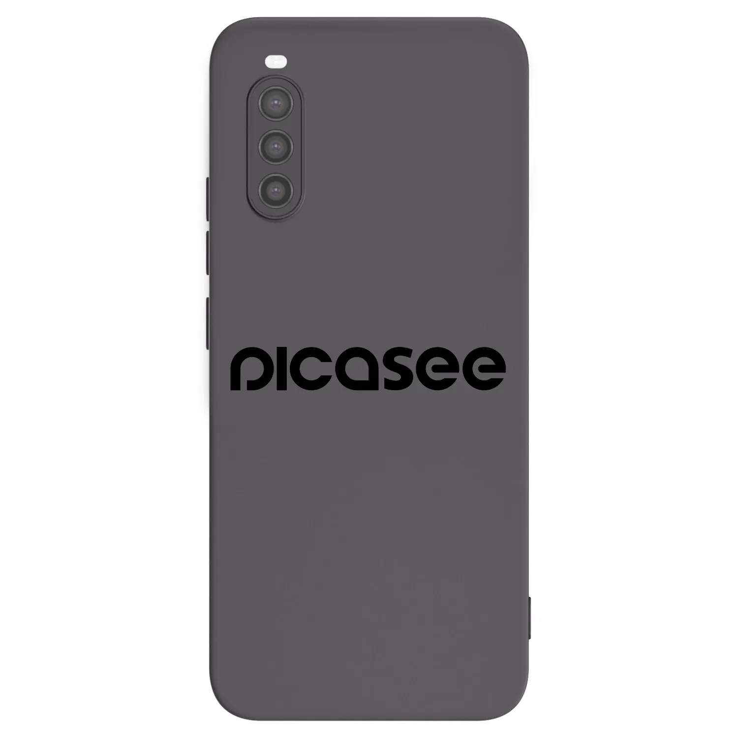 Picasee silikonový černý obal pro Sony Xperia 10 II - Picasee - new logo - black