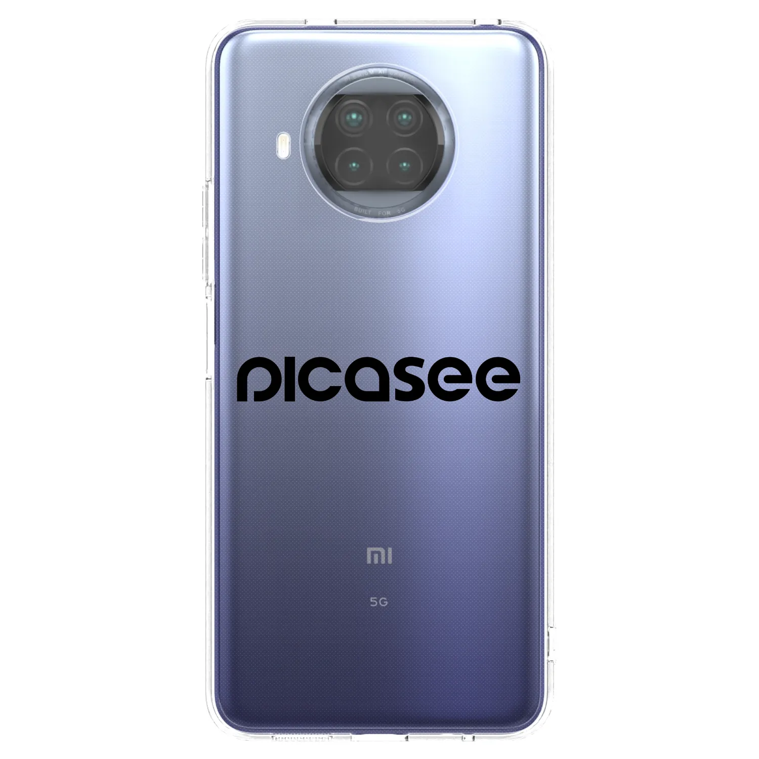 Picasee silikonový průhledný obal pro Xiaomi Mi 10T Lite - Picasee - new logo - black