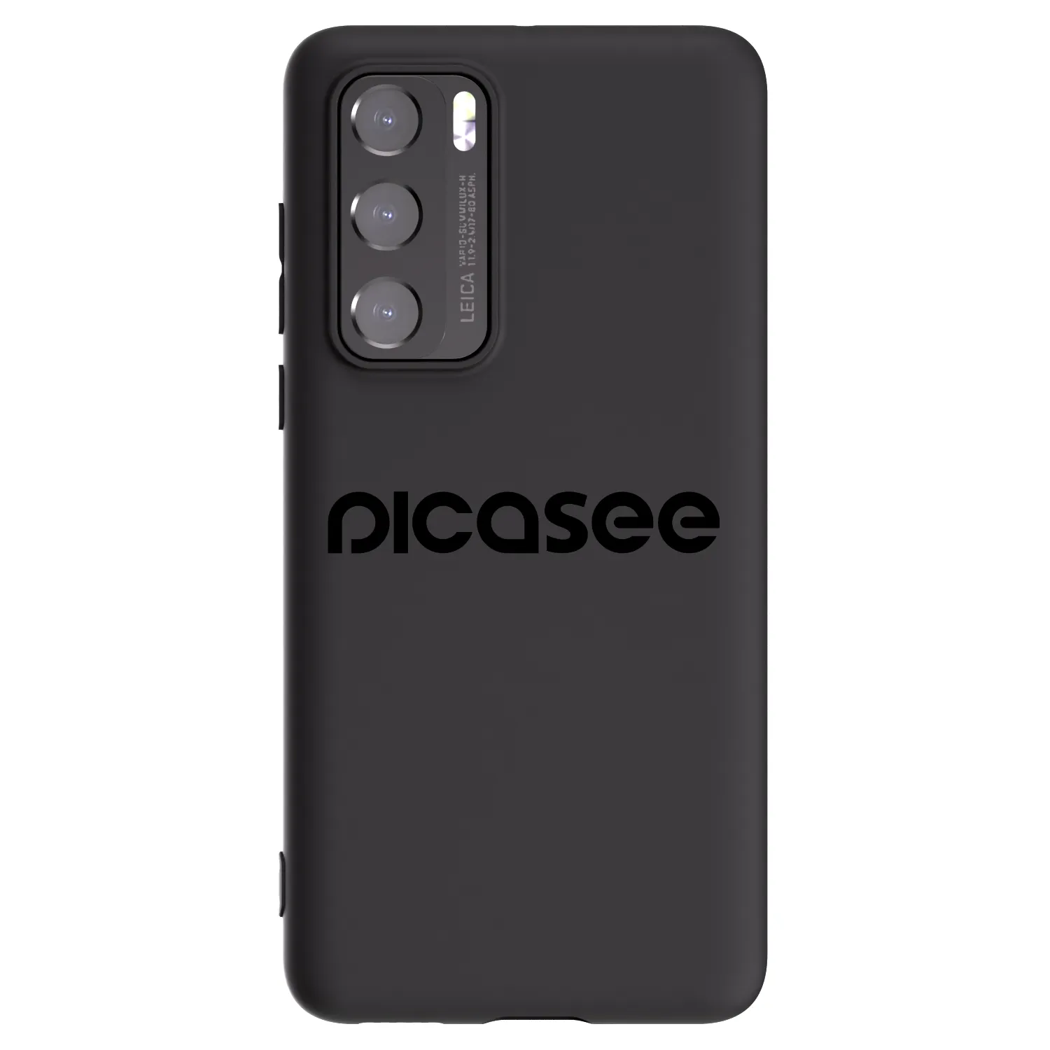 Picasee silikonový černý obal pro Huawei P40 - Picasee - new logo - black
