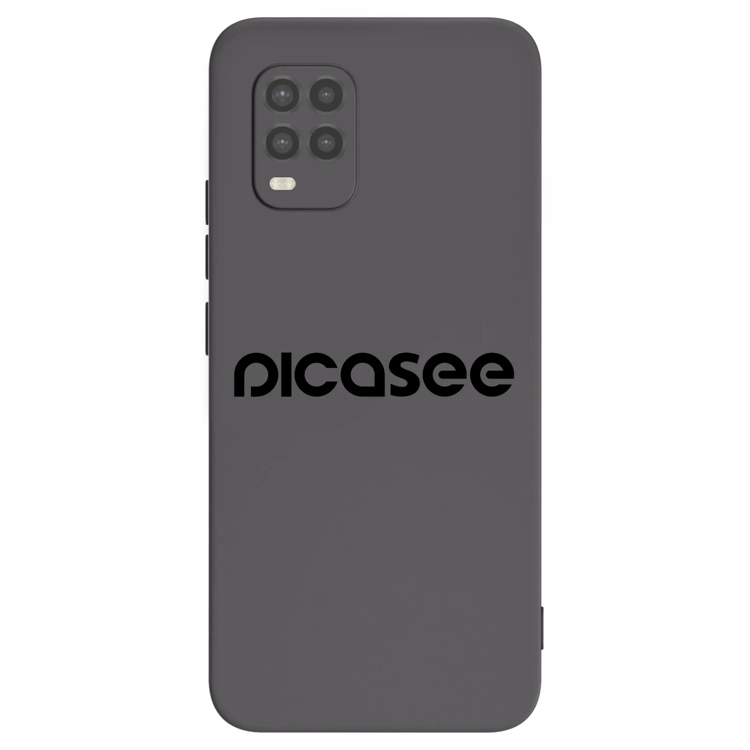 Picasee silikonový černý obal pro Xiaomi Mi 10 Lite - Picasee - new logo - black