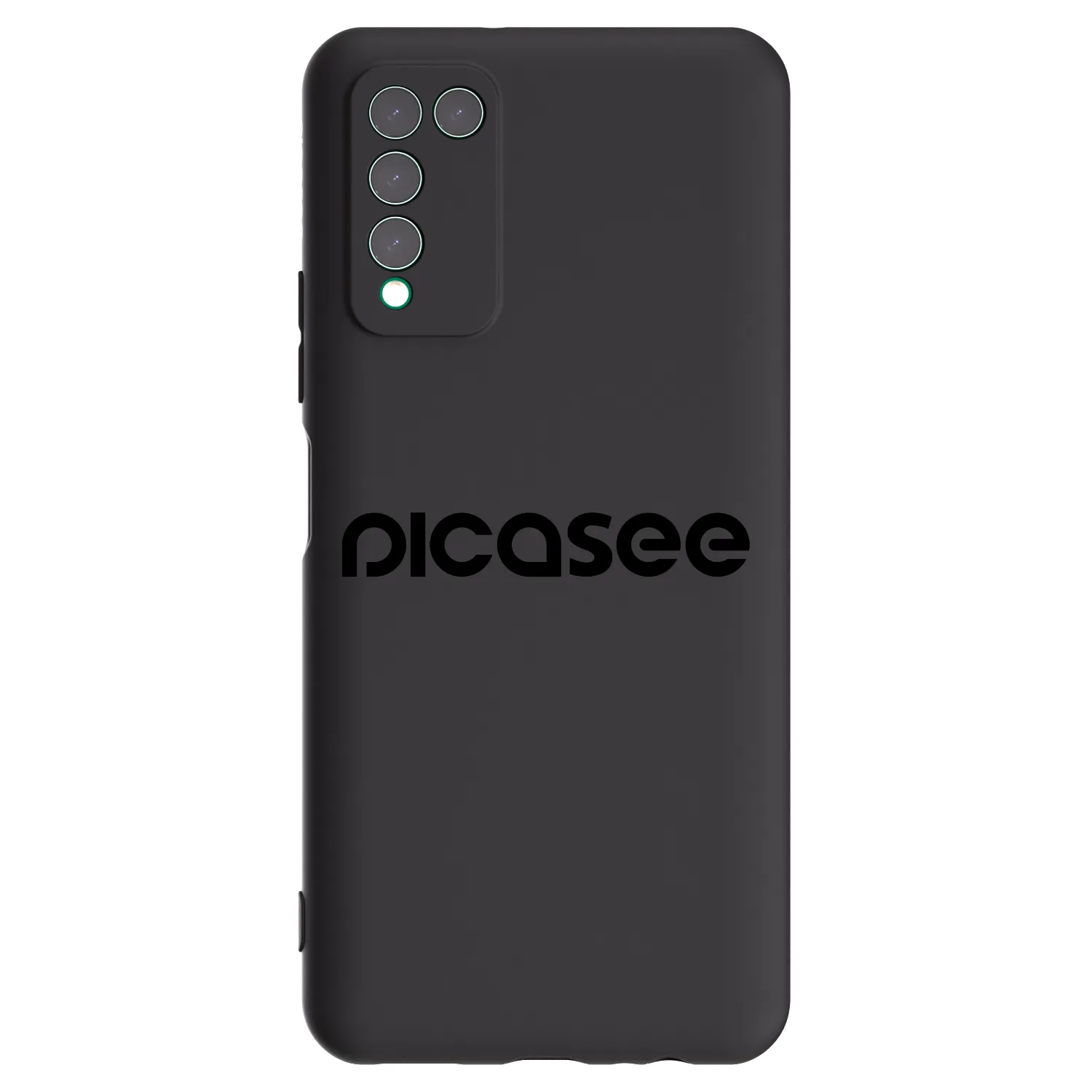 Picasee silikonový černý obal pro Honor 10X Lite - Picasee - new logo - black