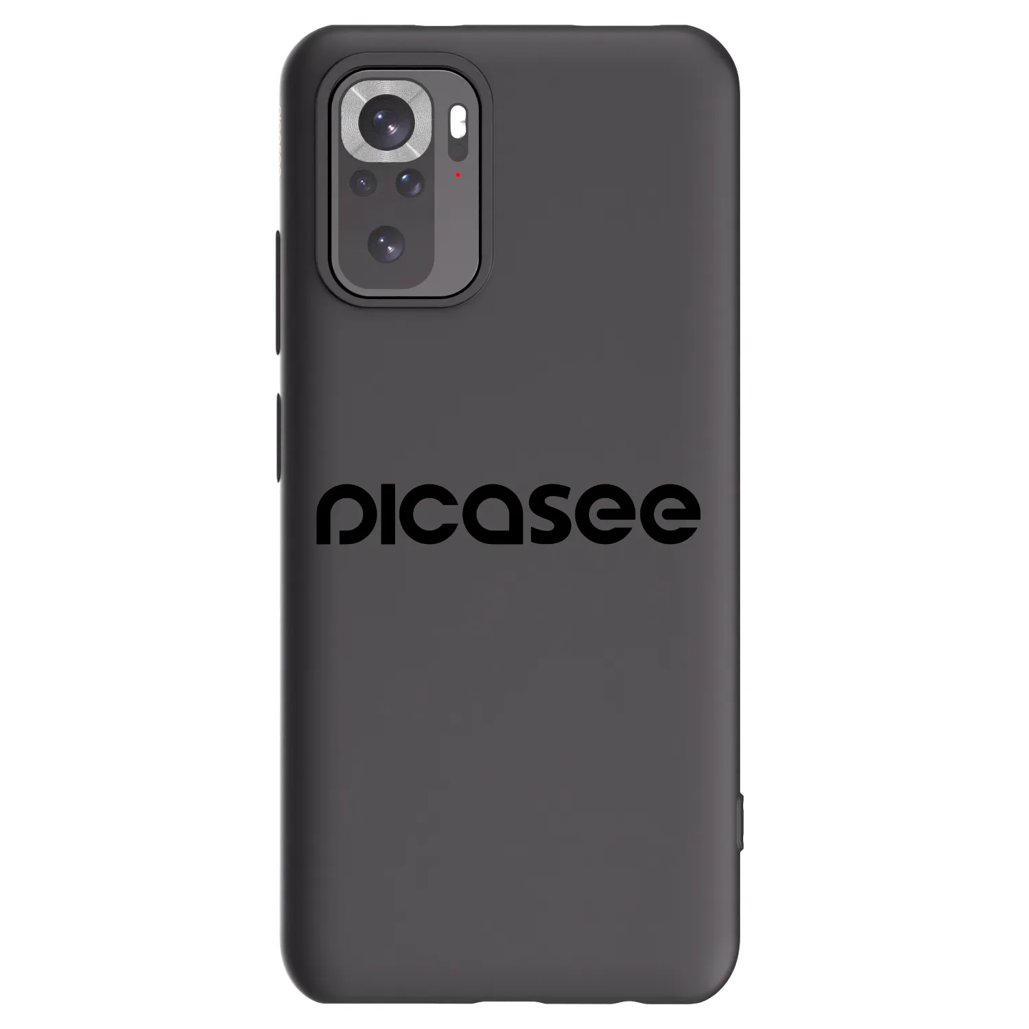 Picasee silikonový černý obal pro Xiaomi Redmi Note 10 - Picasee - new logo - black