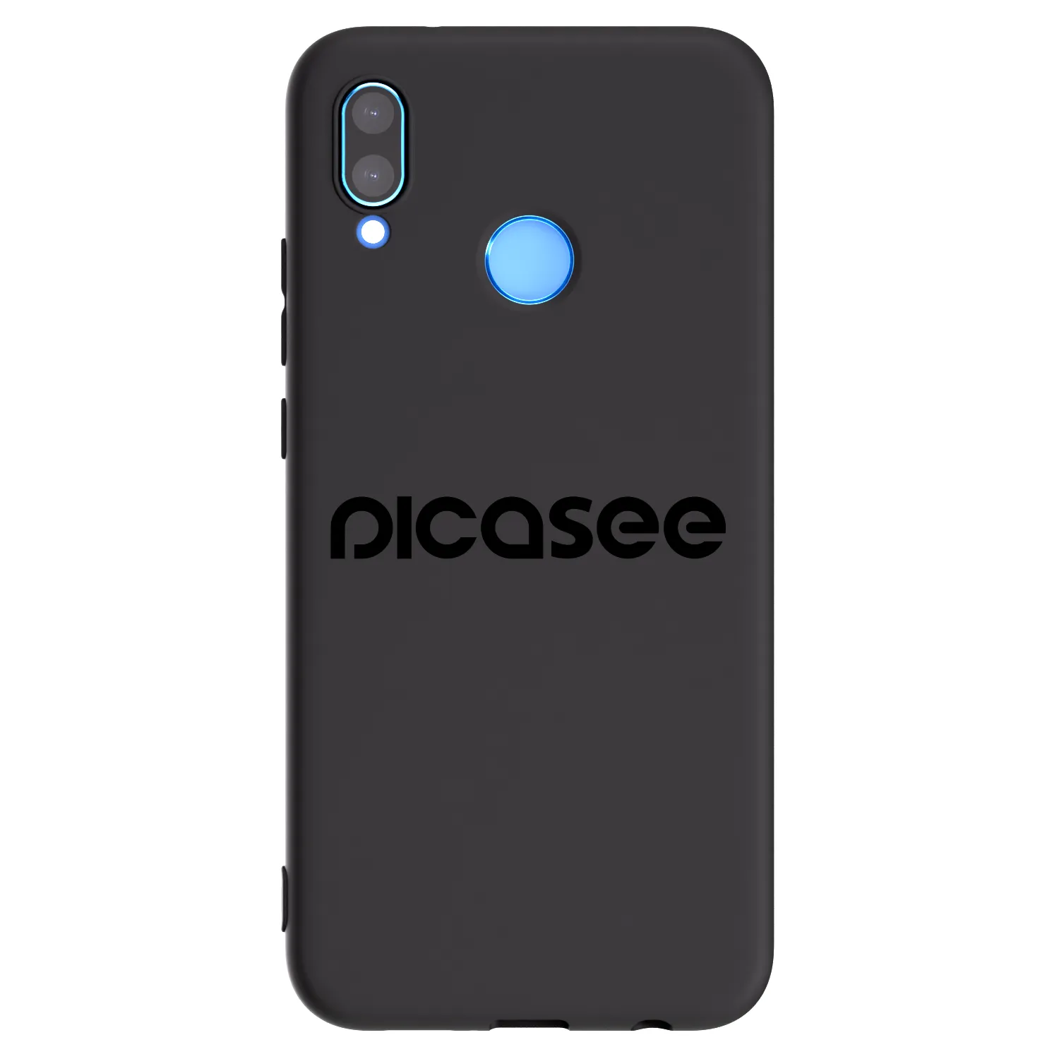 Picasee silikonový černý obal pro Huawei P20 Lite - Picasee - new logo - black