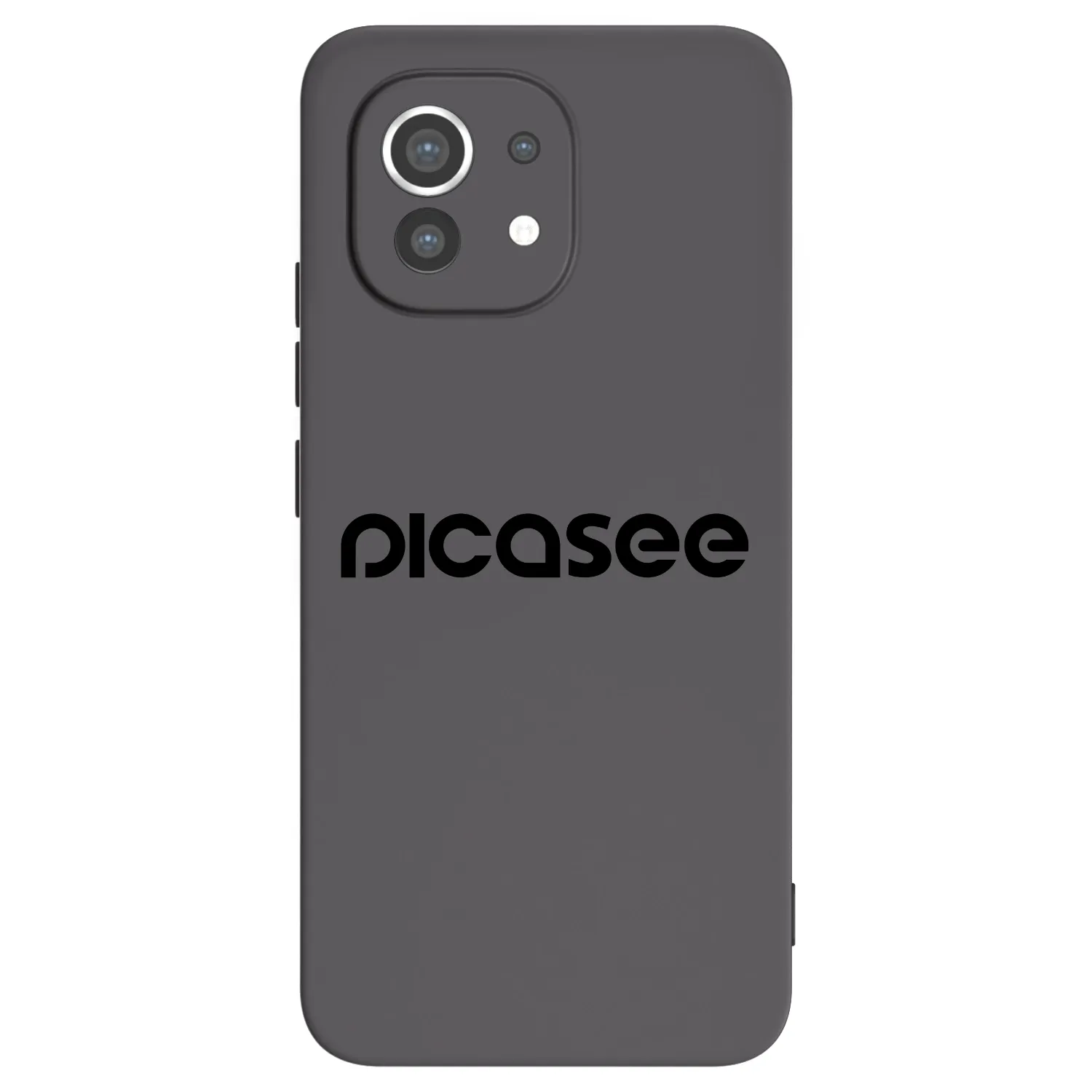 Picasee silikonový černý obal pro Xiaomi Mi 11 - Picasee - new logo - black
