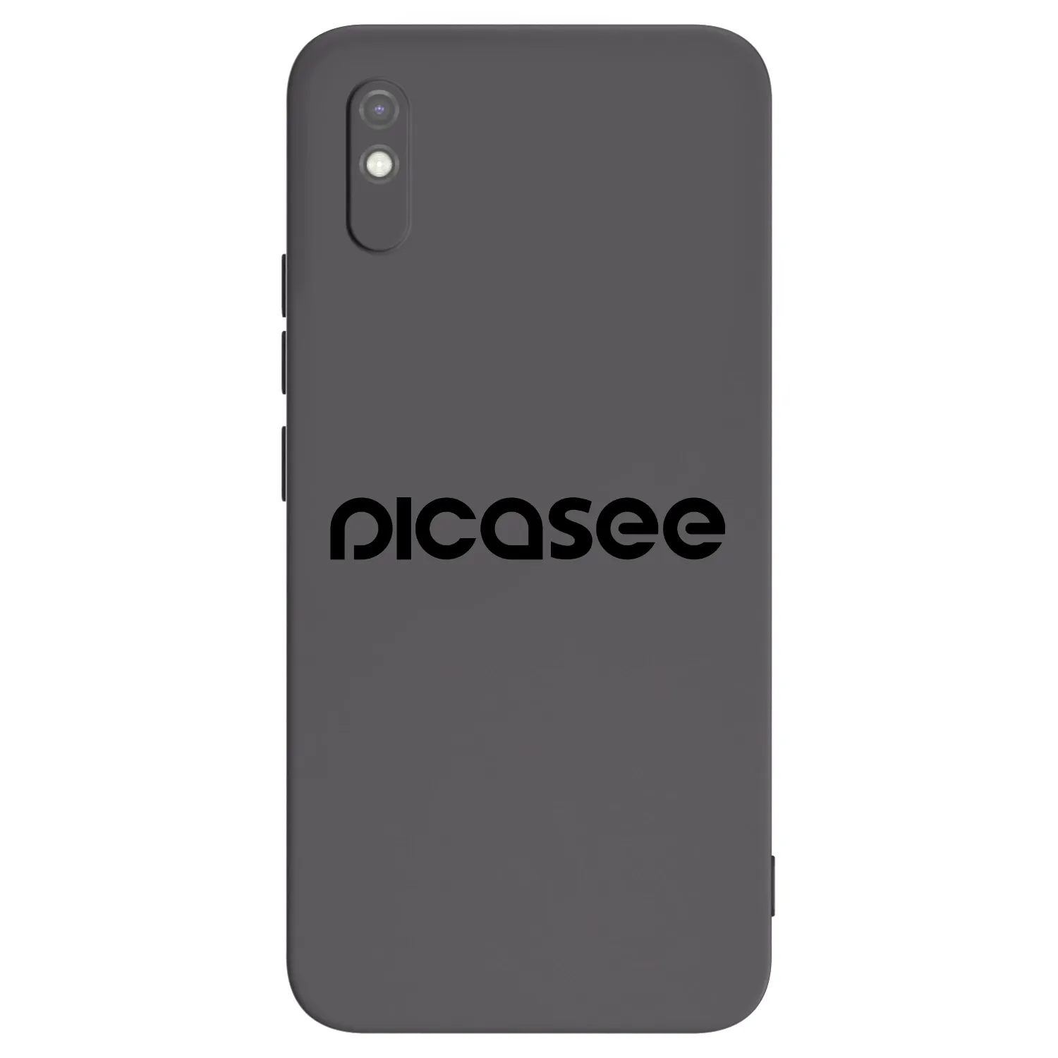 Picasee silikonový černý obal pro Xiaomi Redmi 9AT - Picasee - new logo - black