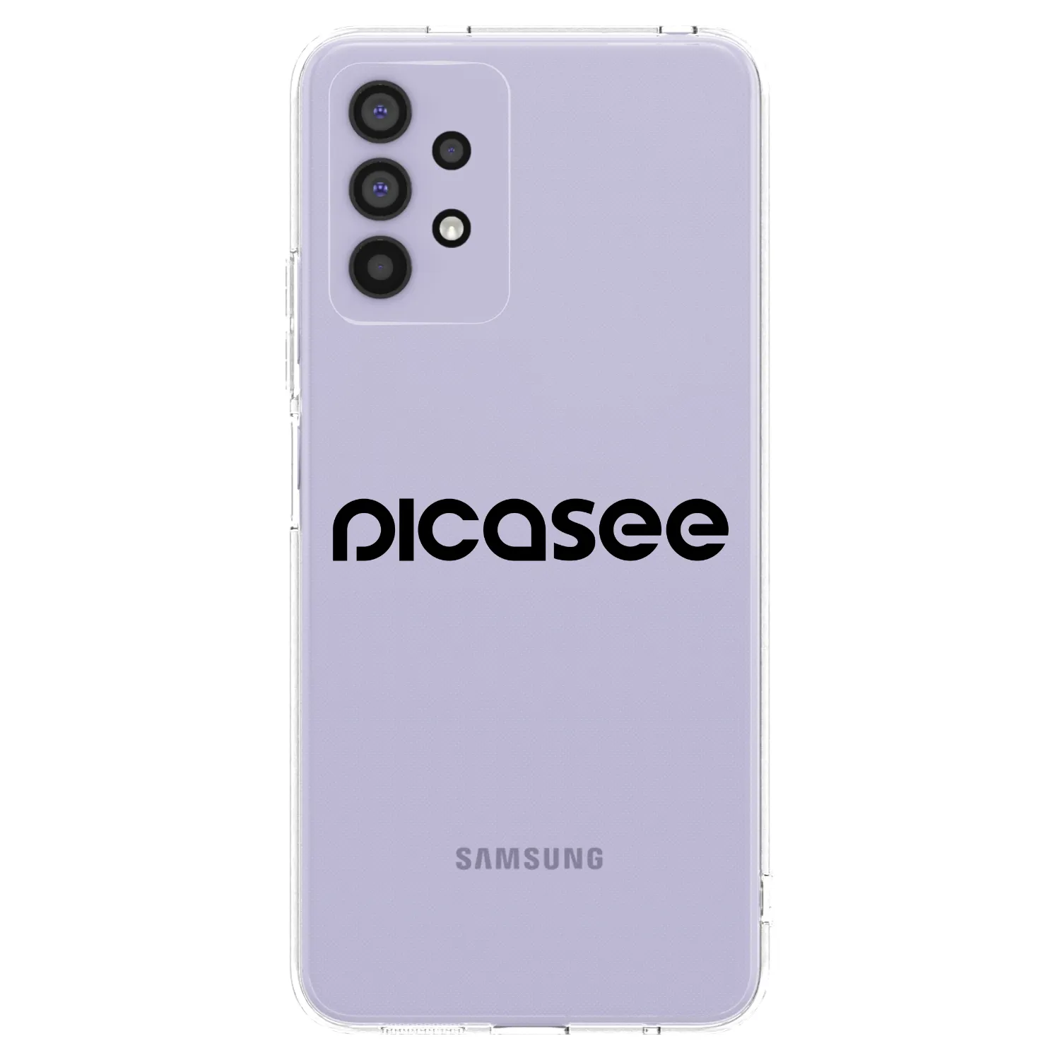 Picasee silikonový průhledný obal pro Samsung Galaxy A32 4G SM-A325F - Picasee - new logo - black