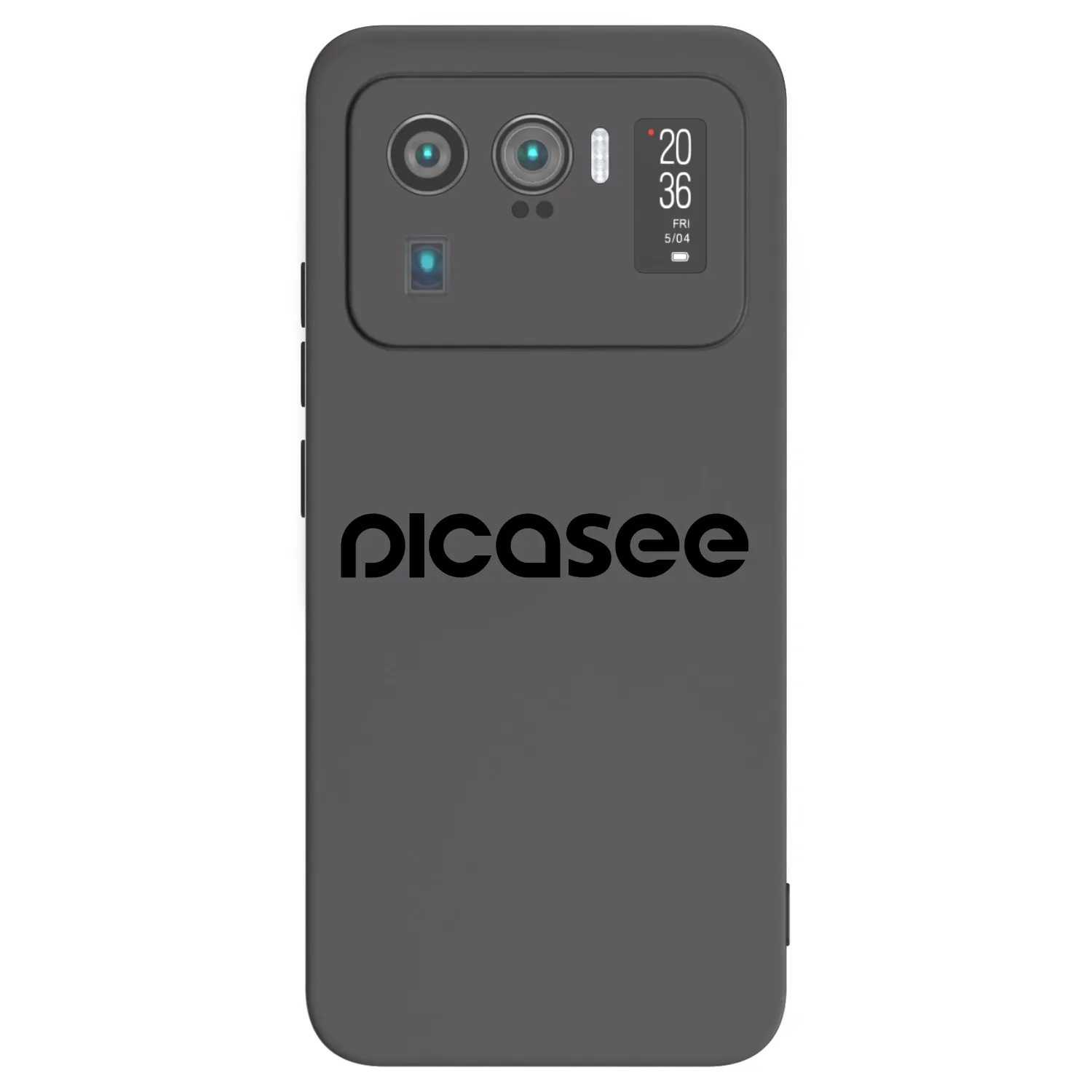 Picasee silikonový černý obal pro Xiaomi Mi 11 Ultra - Picasee - new logo - black