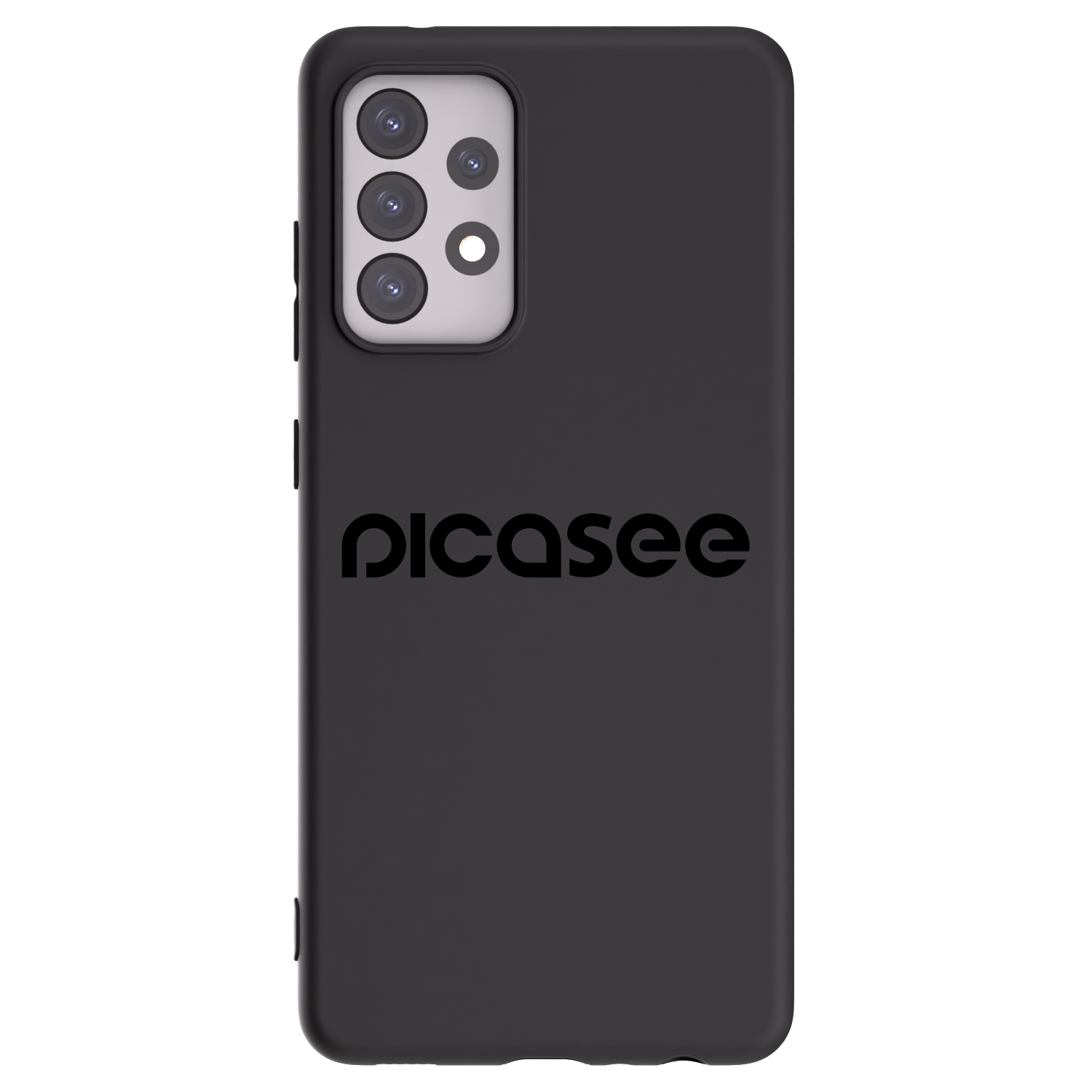 Picasee silikonový černý obal pro Samsung Galaxy A52s 5G A528B - Picasee - new logo - black