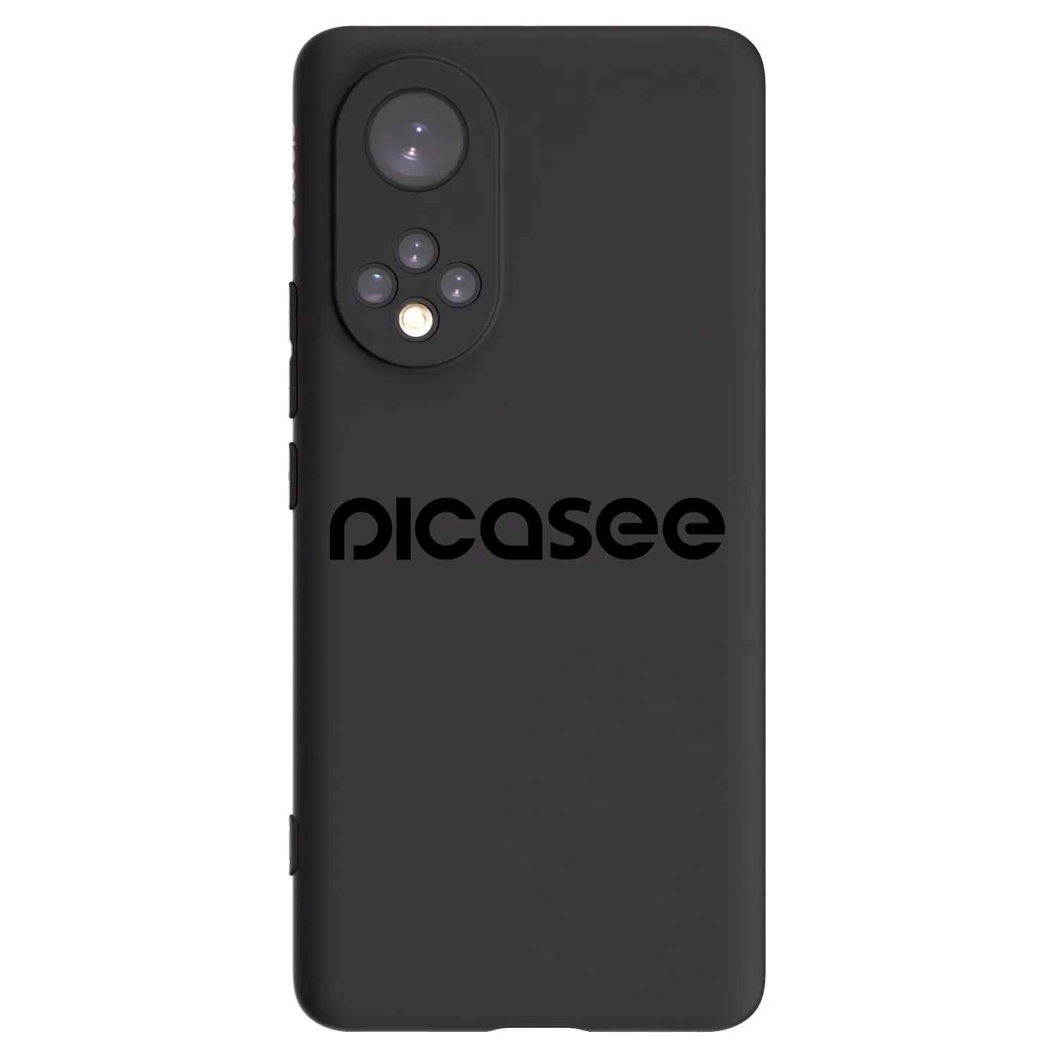 Picasee silikonový černý obal pro Honor 50 5G - Picasee - new logo - black