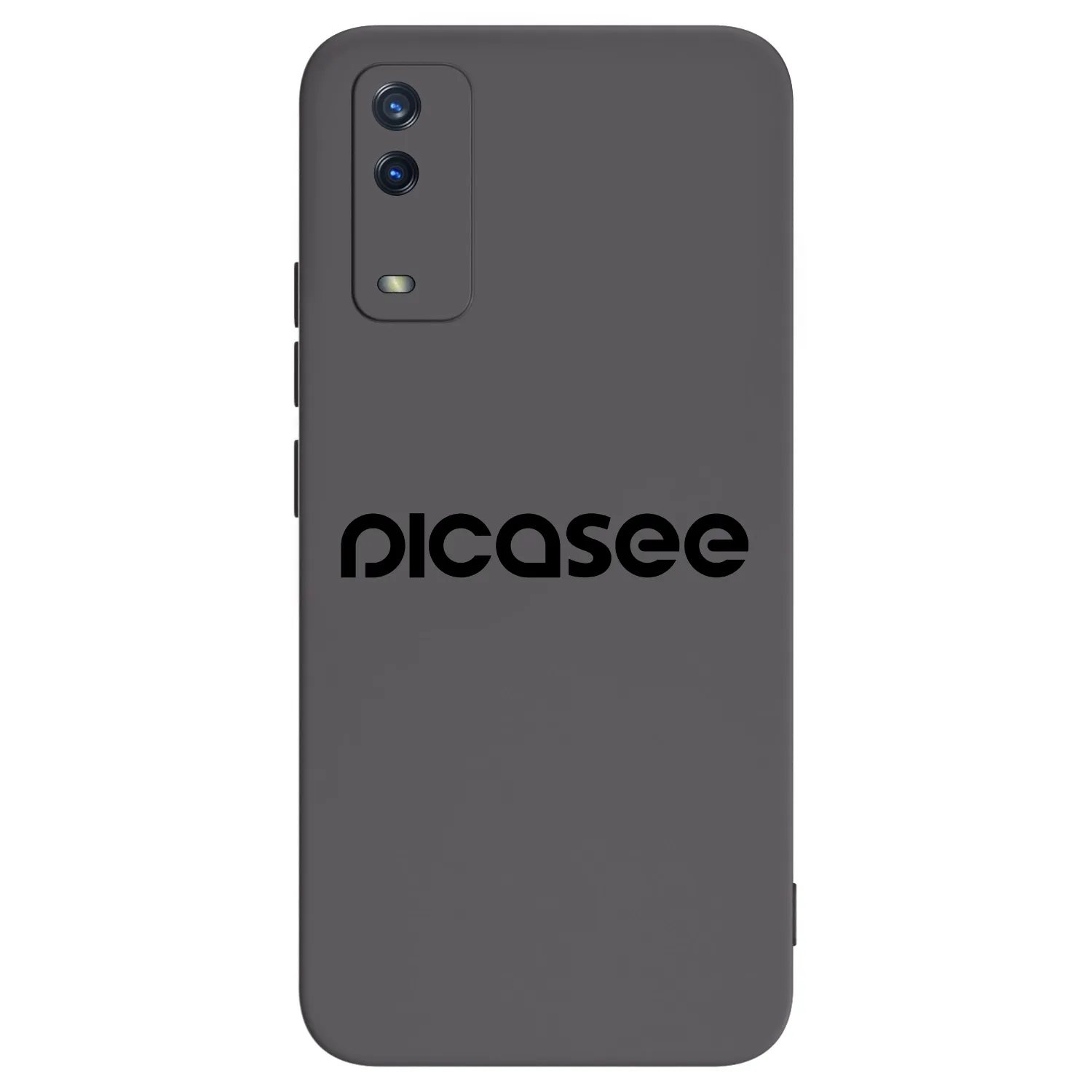 Picasee silikonový černý obal pro Vivo Y11s - Picasee - new logo - black