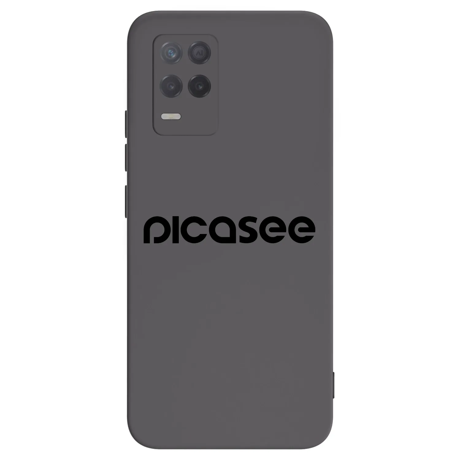 Picasee silikonový černý obal pro Realme 8 5G - Picasee - new logo - black