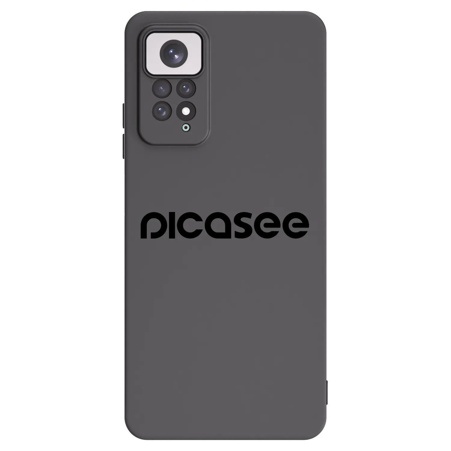 Picasee silikonový černý obal pro Xiaomi Redmi Note 11 - Picasee - new logo - black