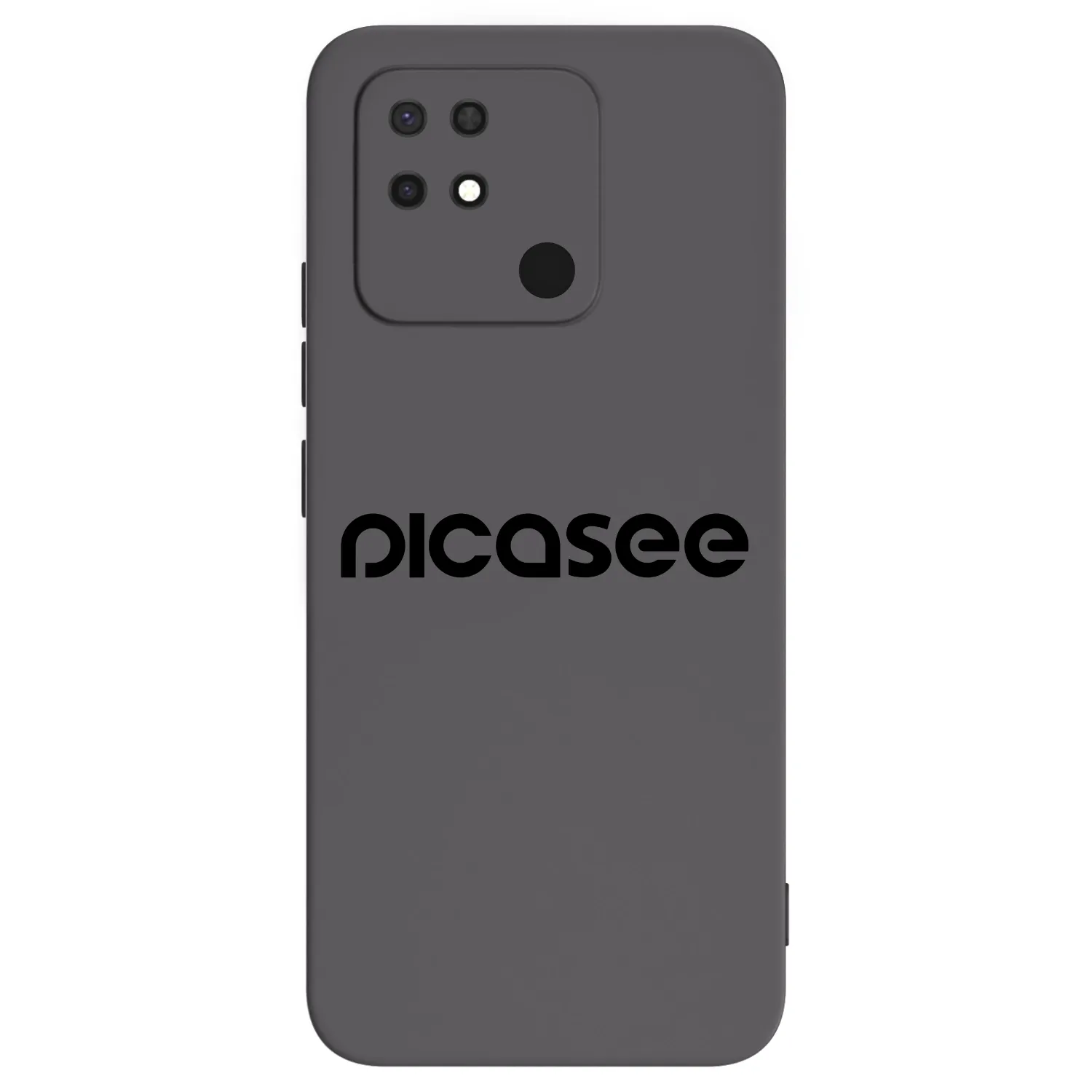 Picasee silikonový černý obal pro Xiaomi Redmi 10C - Picasee - new logo - black
