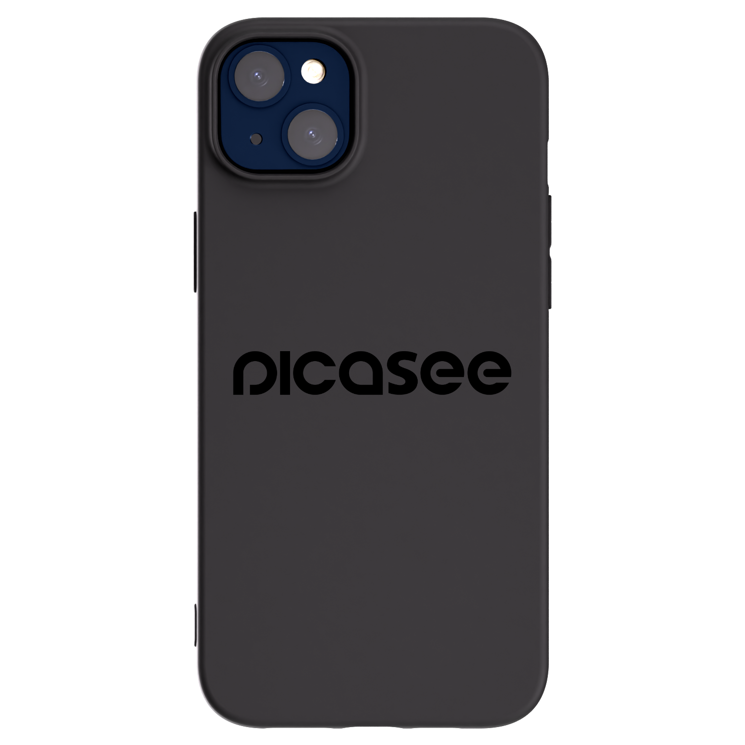 Picasee silikonový černý obal pro Apple iPhone 14 Plus - Picasee - new logo - black