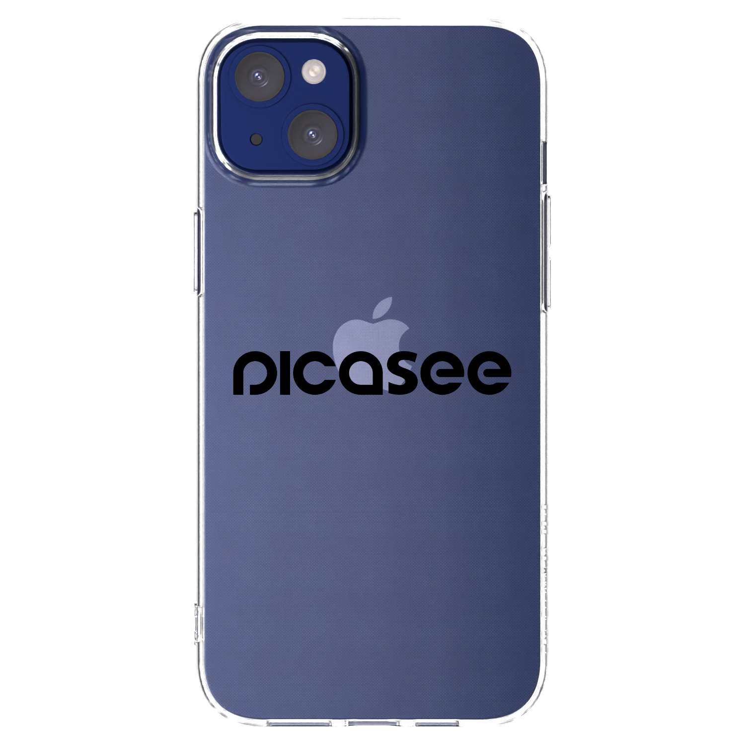 Picasee silikonový průhledný obal pro Apple iPhone 14 Plus - Picasee - new logo - black