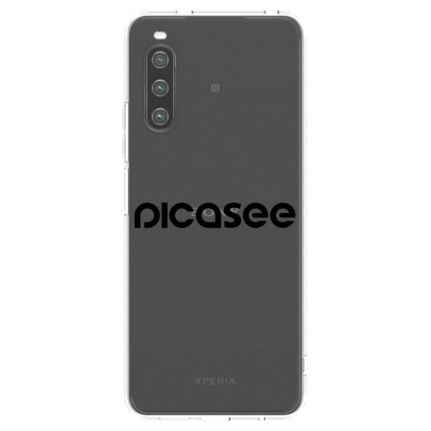 Picasee silikonový průhledný obal pro Sony Xperia 10 IV 5G - Picasee - new logo - black