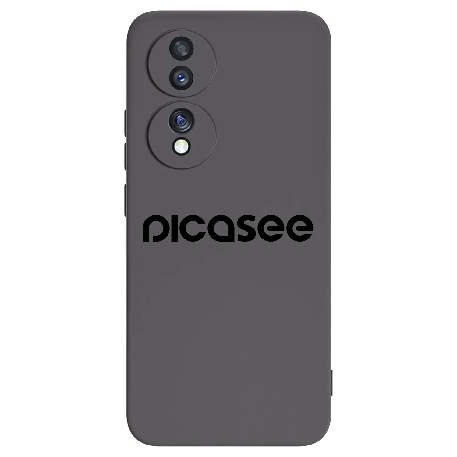 Picasee silikonový černý obal pro Honor 70 - Picasee - new logo - black