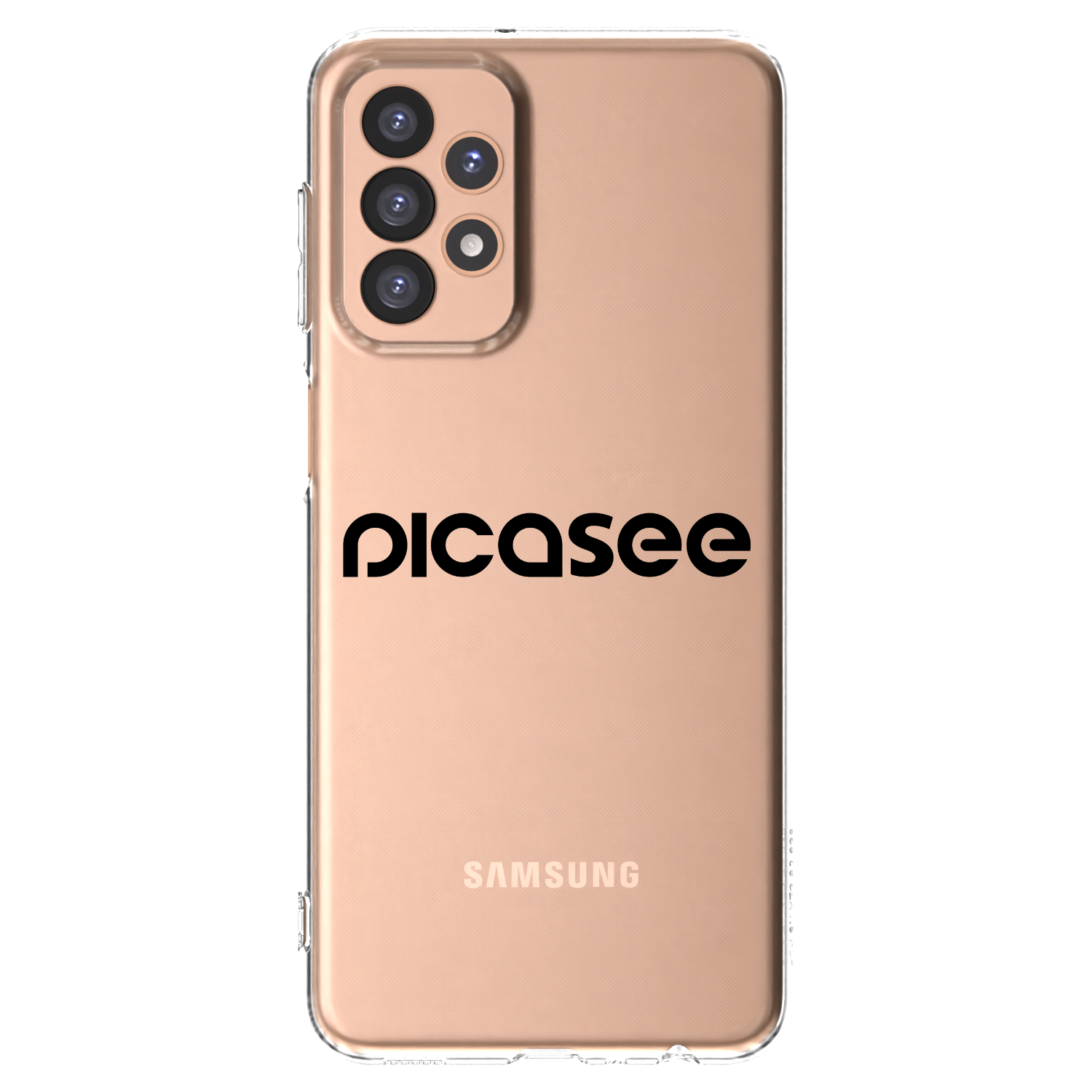 Picasee silikonový průhledný obal pro Samsung Galaxy A23 A236B 5G - Picasee - new logo - black